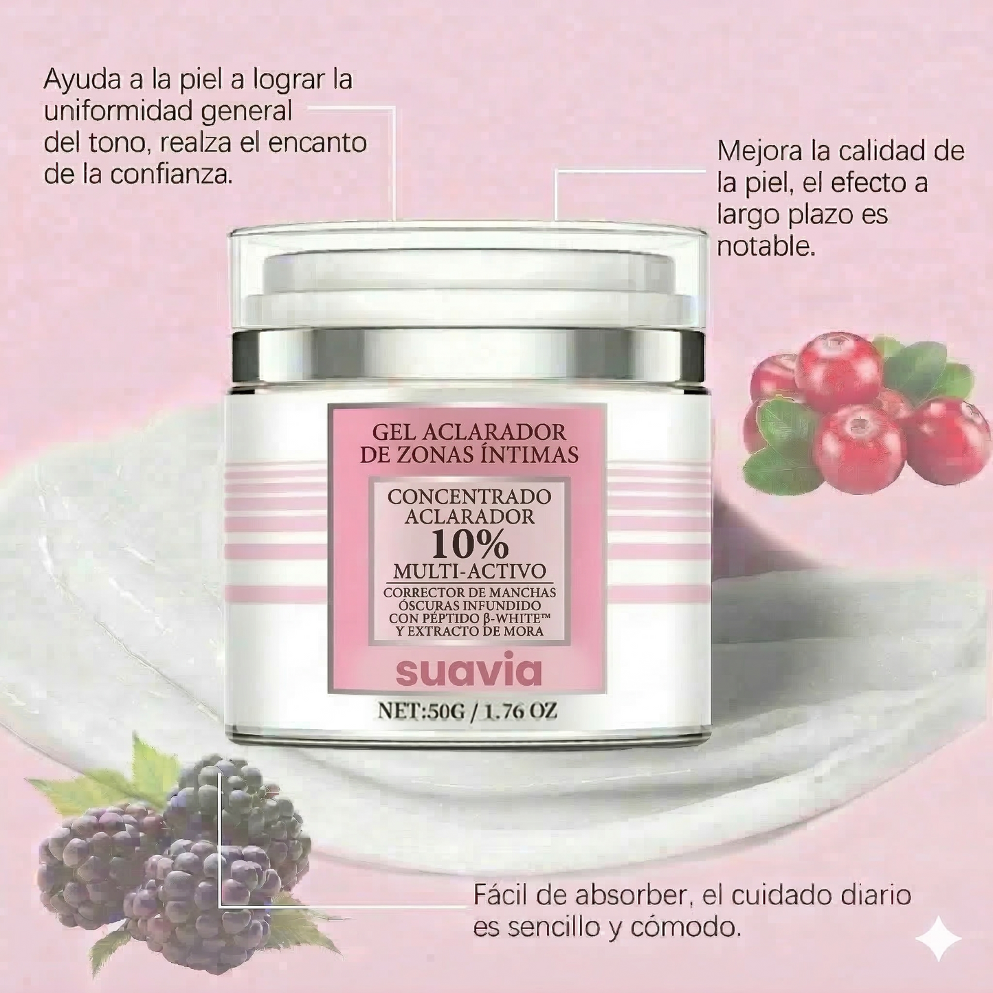 Suavia® Gel Aclarador Íntimo