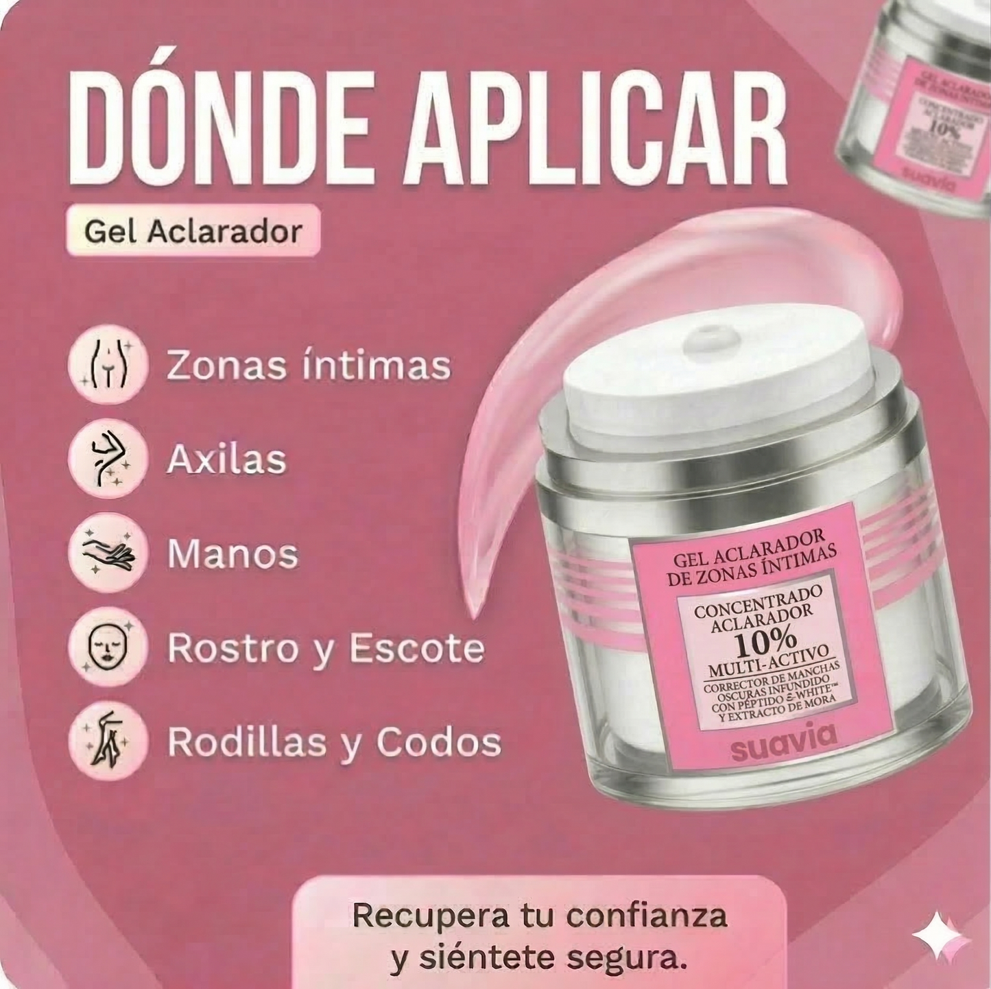 Suavia® Gel Aclarador Íntimo